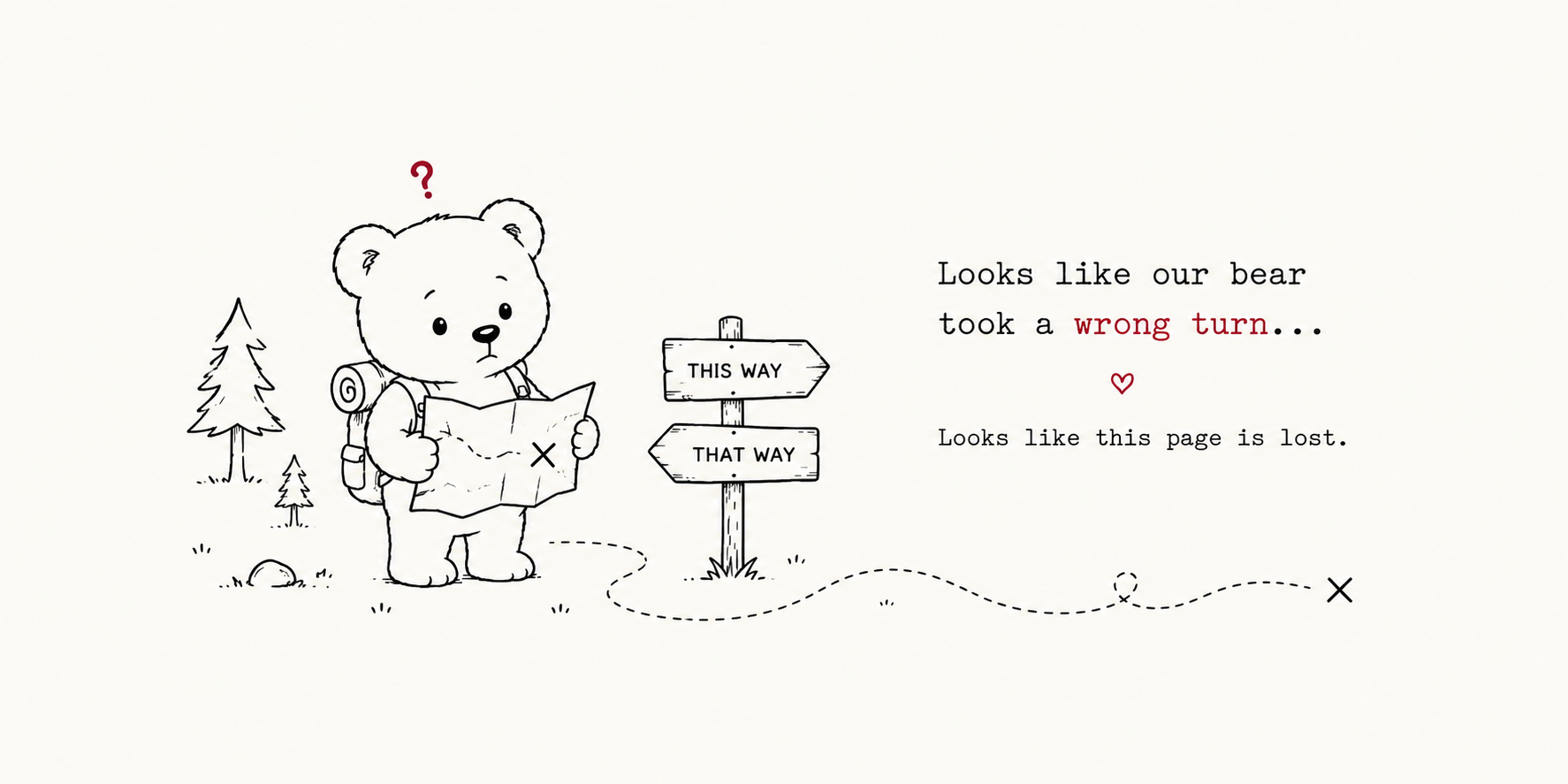 Lost Bear Banner