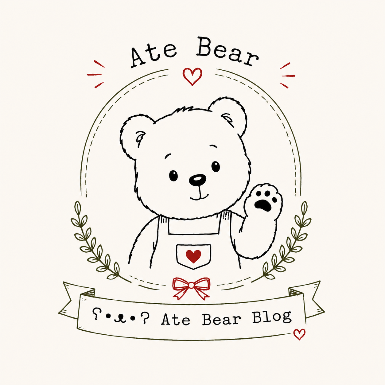 Ate Bear Blog Full Logo