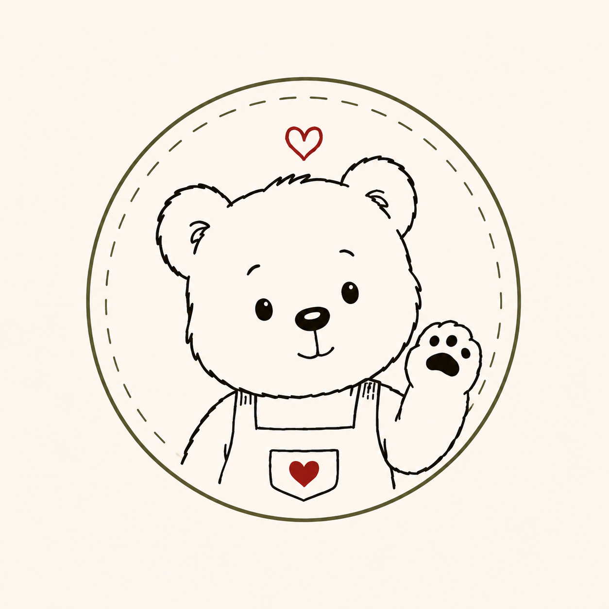 Ate Bear Blog Icon Logo version 2